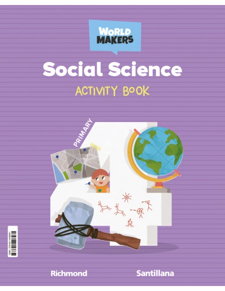 SOCIAL SCIENCE 4ºPRIMARY WORKBOOK WORLD MAKERS 2023